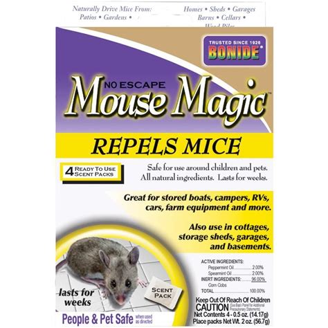 Dealing with a Persistent Mouse Problem: How Bonide Mice Magic Repellant Can Help
